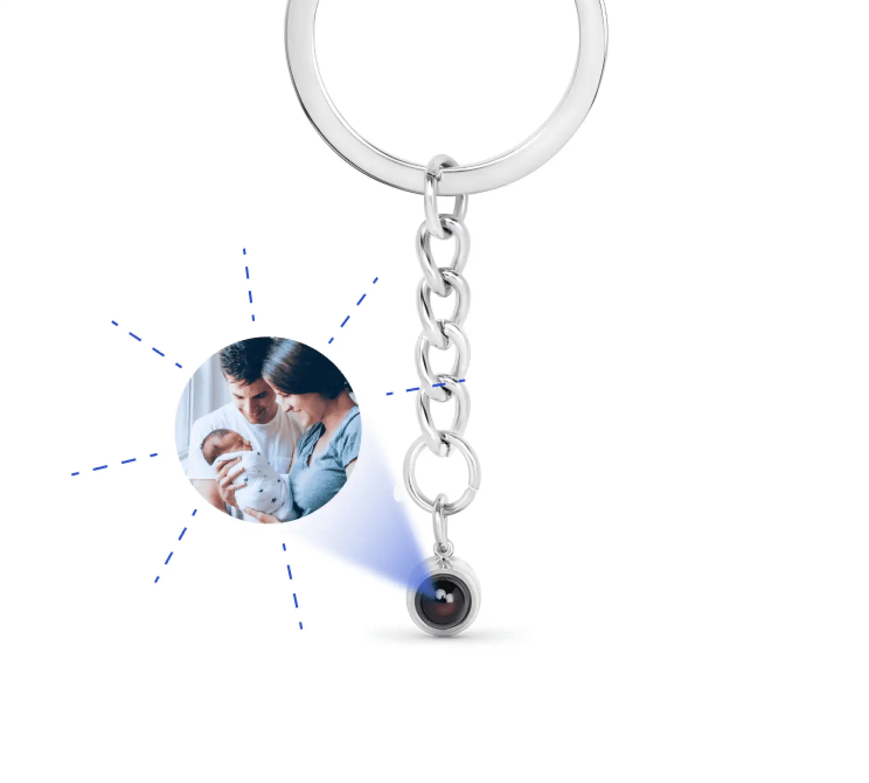 Персональный брелок с фотографией — аксессуар с памятью