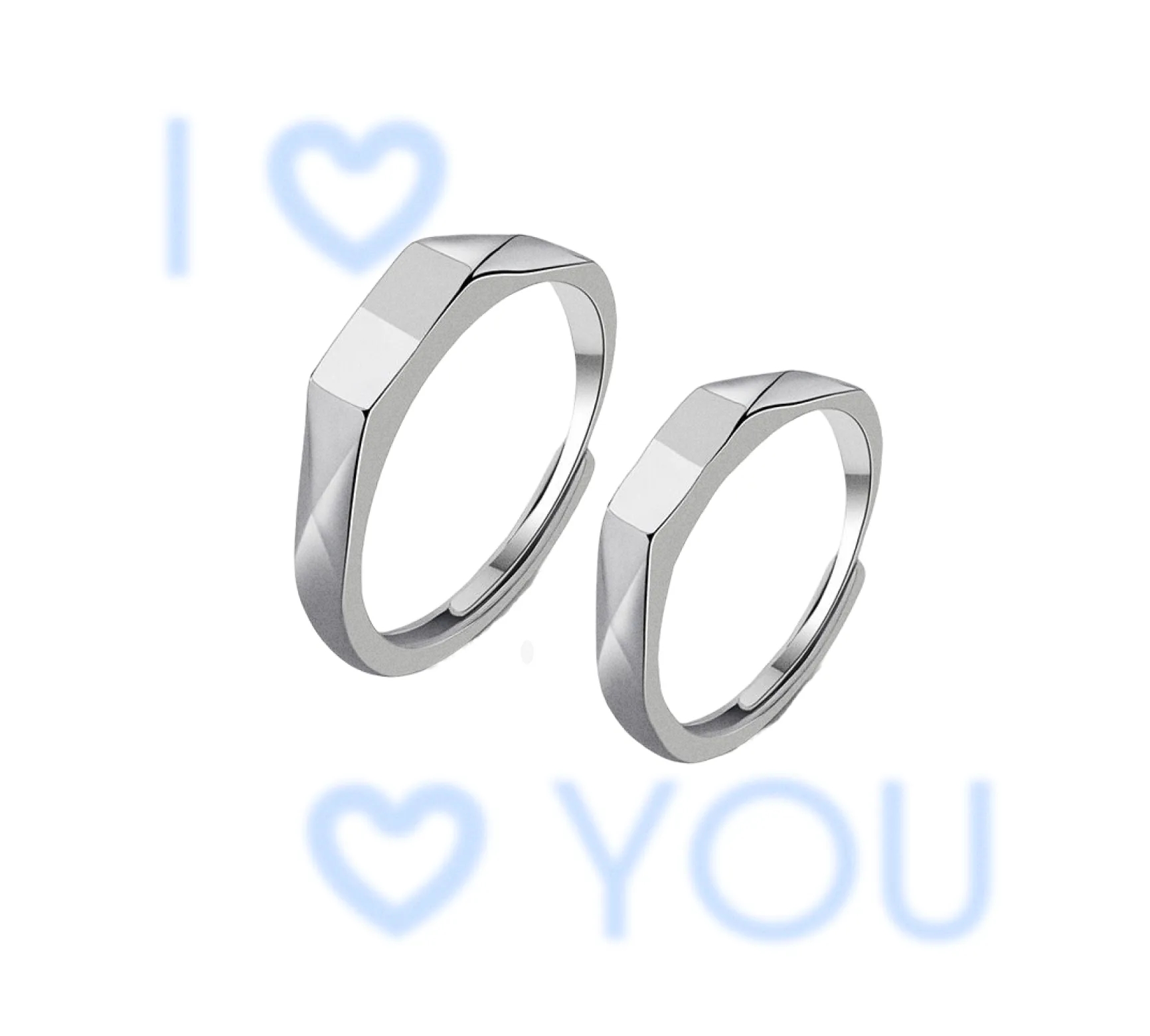 Серебряное кольцо «Шайни» с проекцией Forever