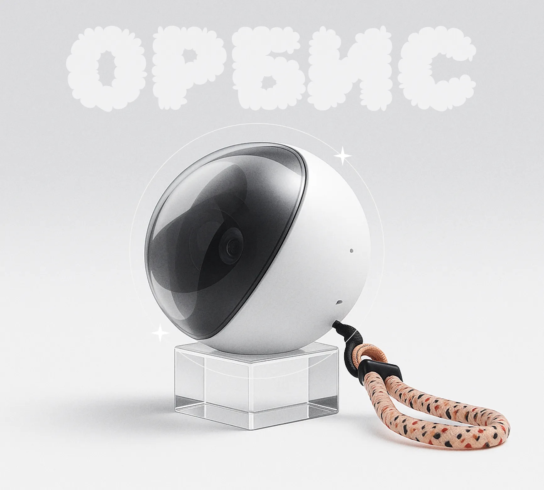 Белый Орбис — шар-брелок с видео и фото внутри