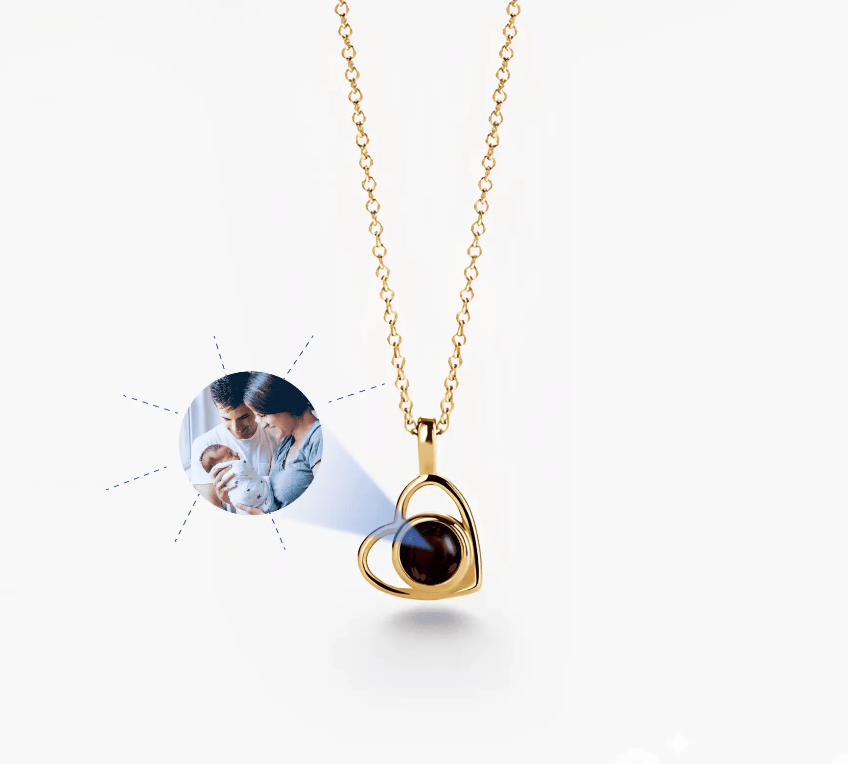 Ювелирное украшение с проекцией — любовь в каждом деталях