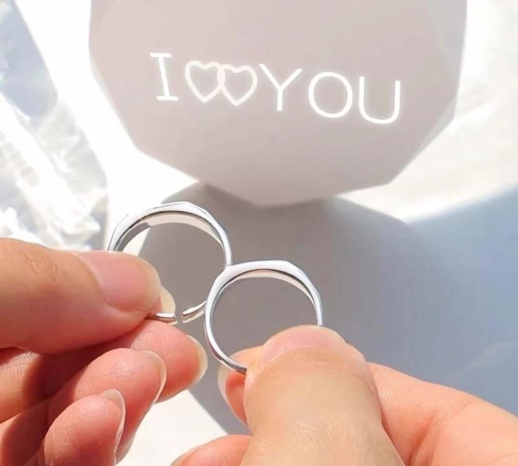 Серебро 925 — кольцо с надписью Forever