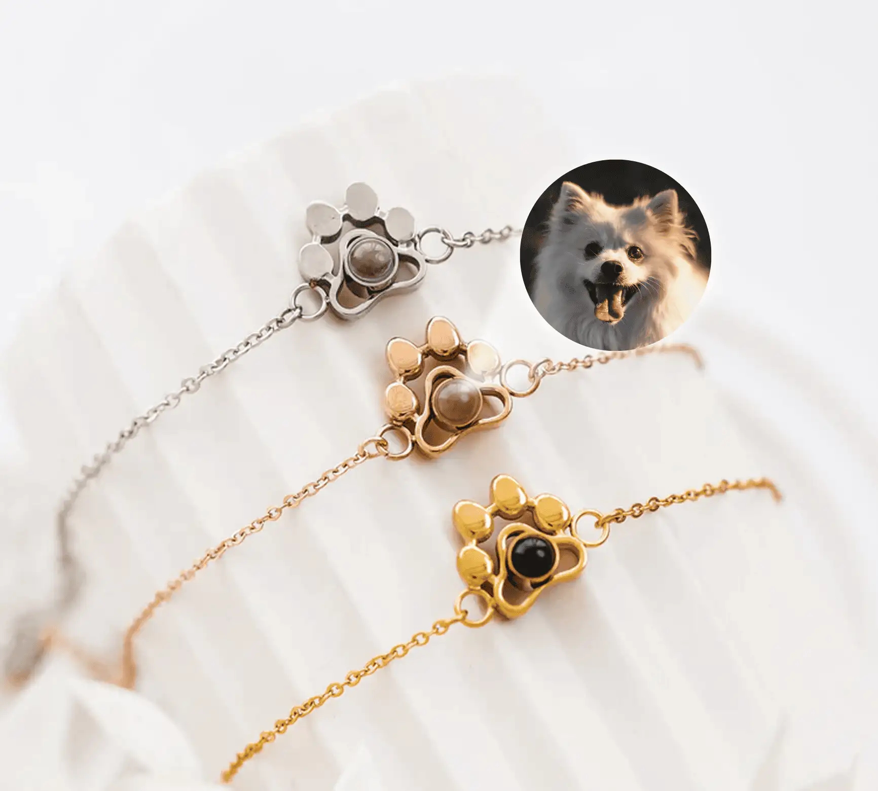 Подарок для хозяина животного — браслет с изображением любимца