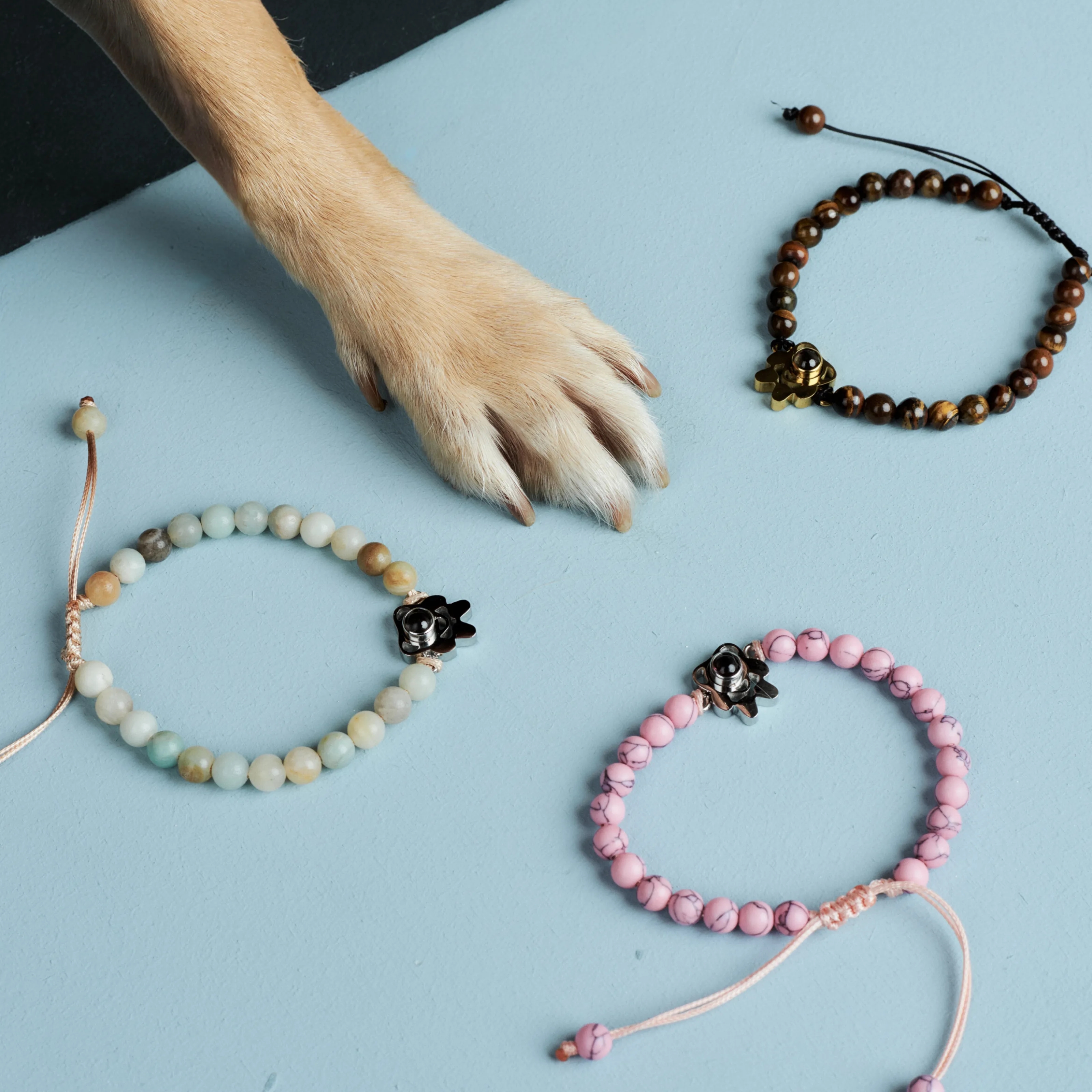 Упаковка браслета Незабудки