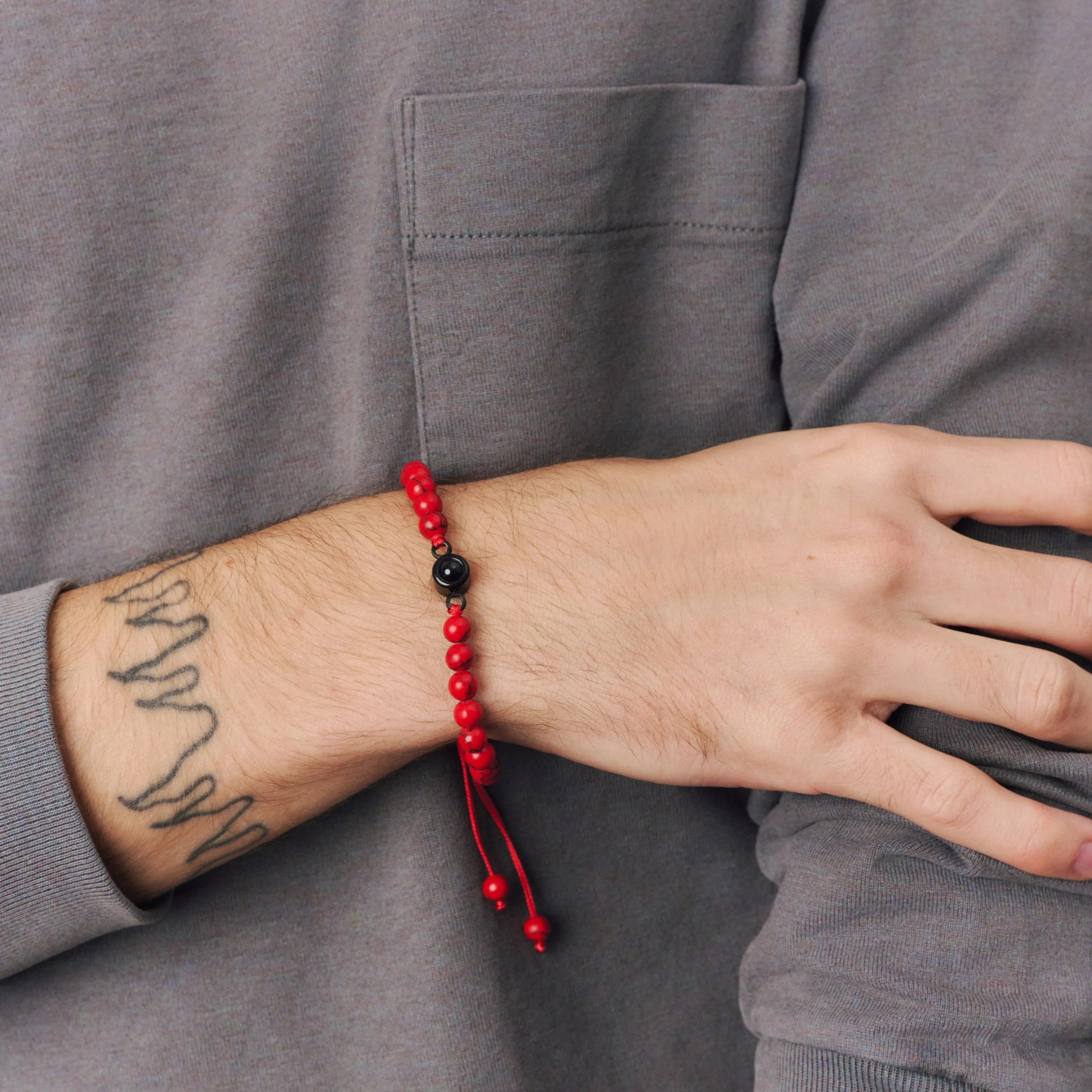 Красный кахолонг браслет для астрологических ритуалов силы