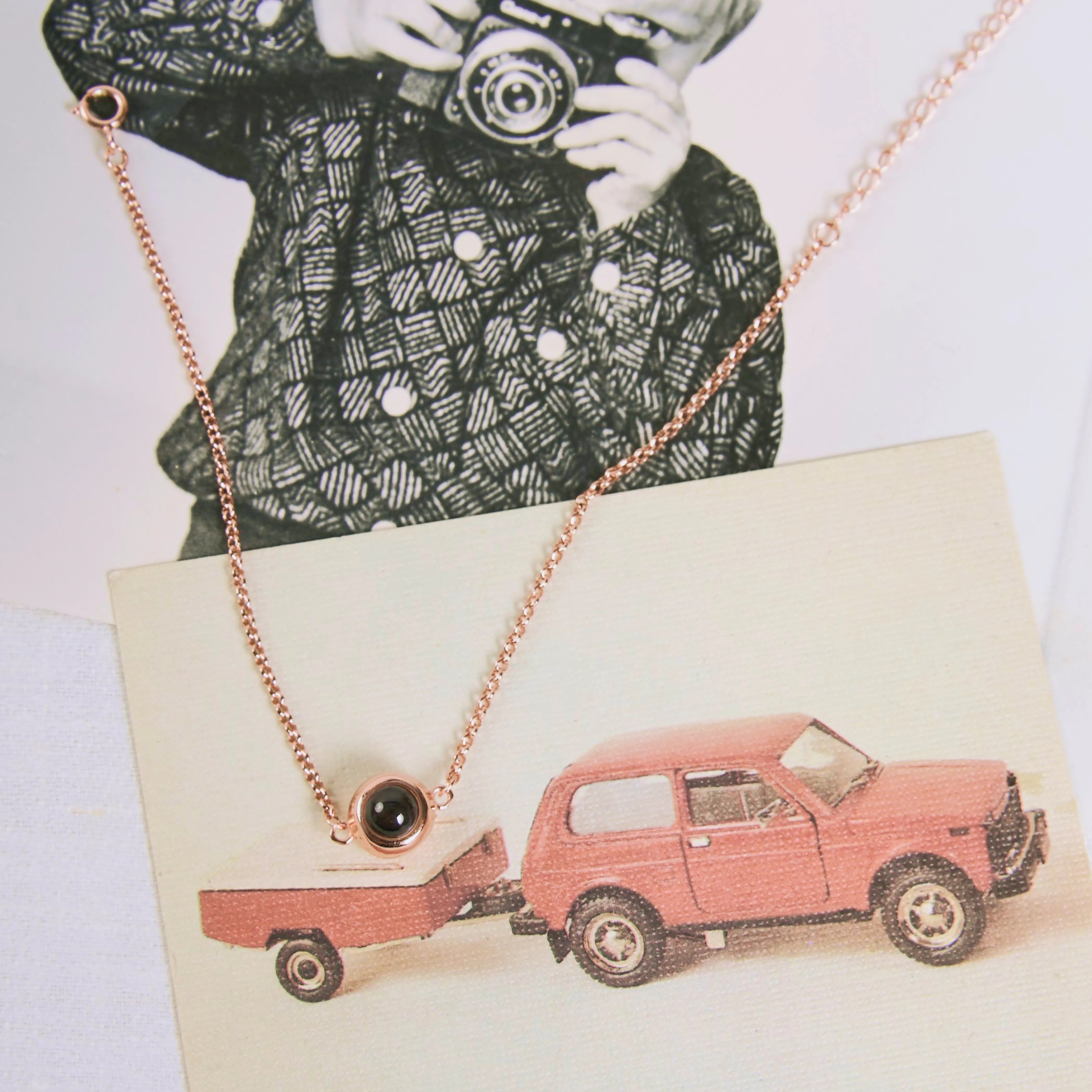 Браслет с фото шармом аксессуар на каждый день