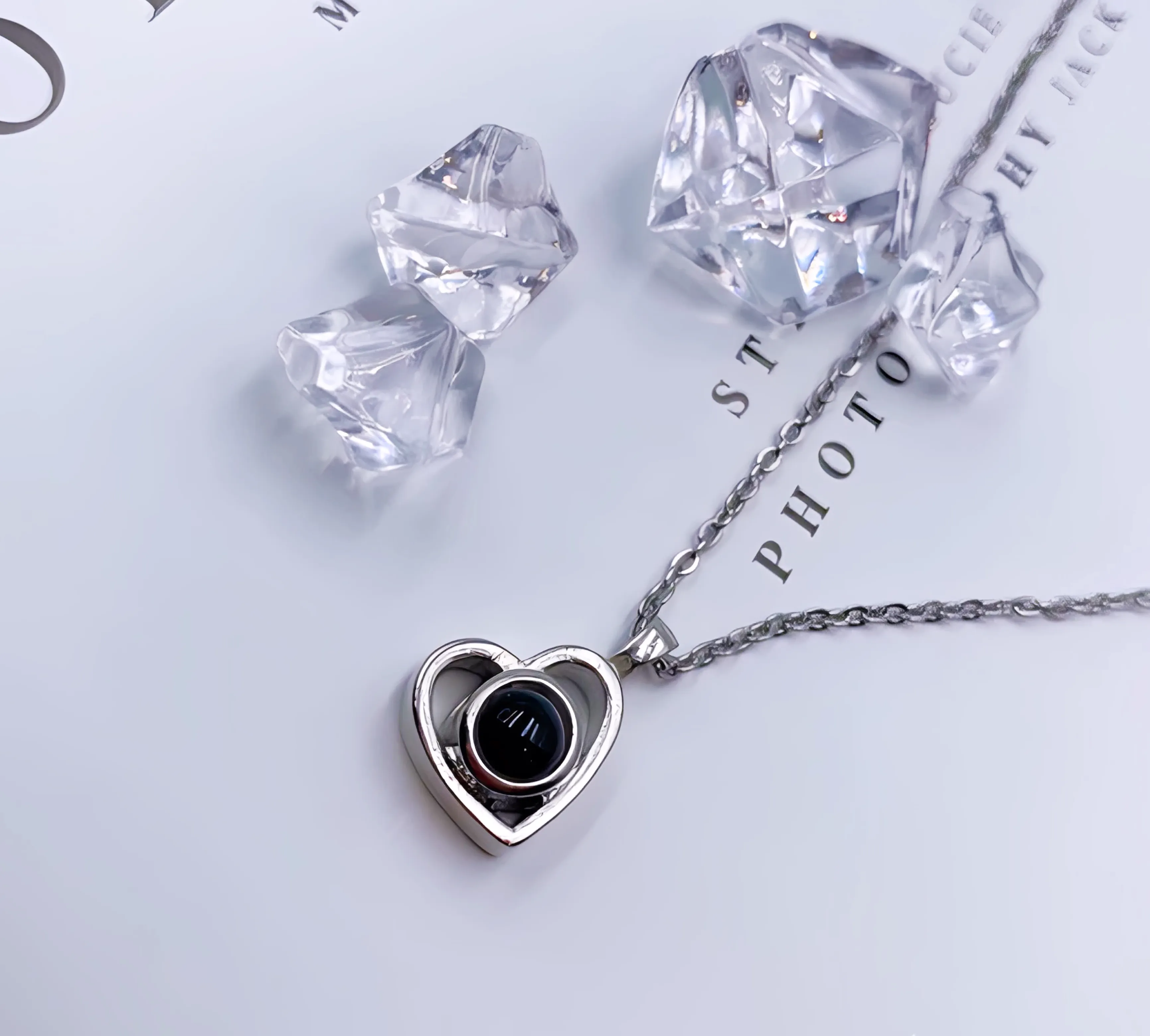 Серебряная подвеска-сердце с личной гравировкой для неё