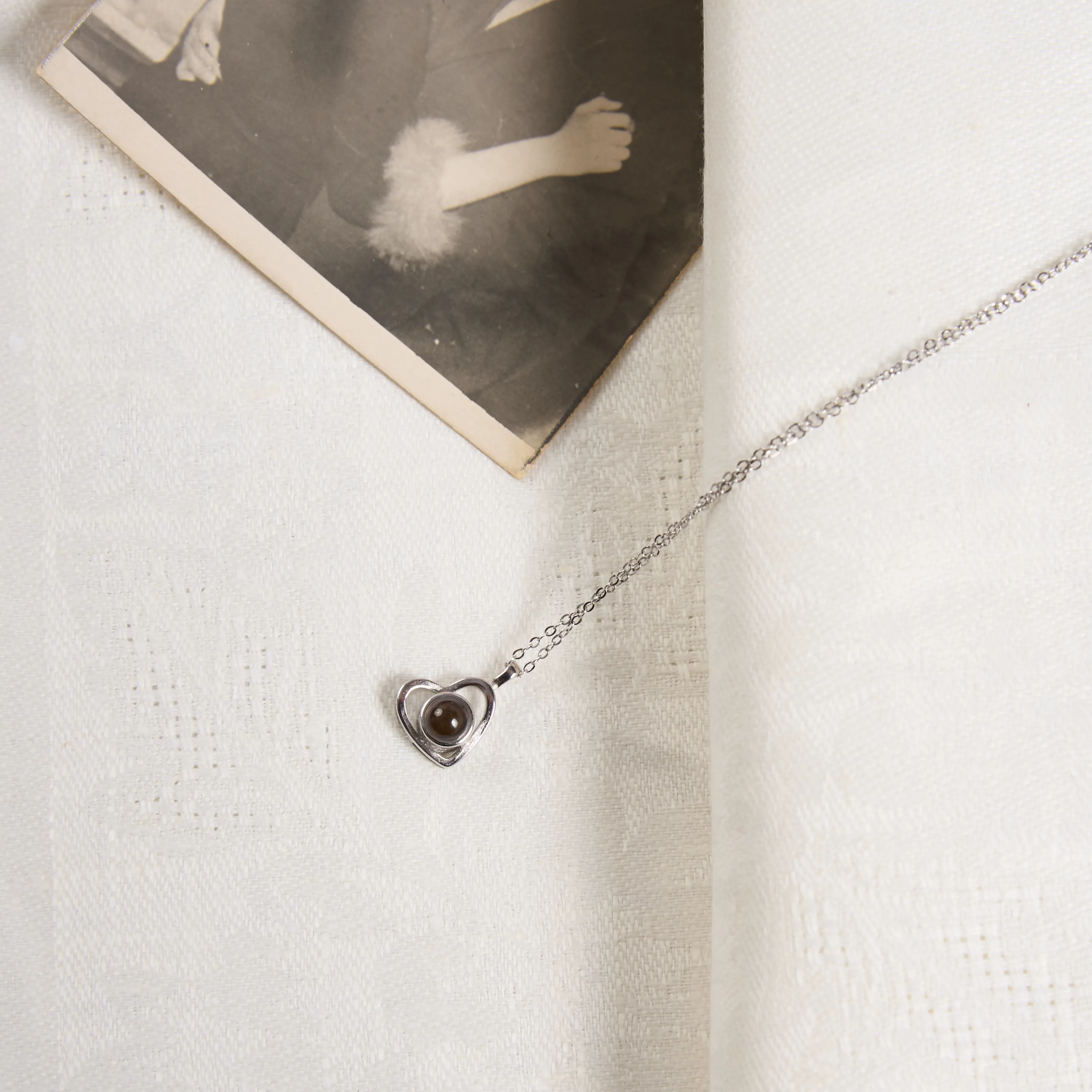 Подвеска сердце с гравировкой имени ребёнка памятный подарок